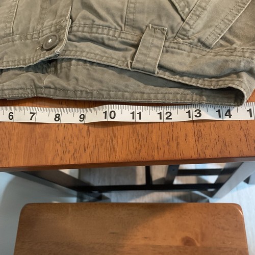 Y2k Xiao Sa Hongyan Cargohose Damen 29 x 30 x 9,5 Leibhöhe braun grün Taschen - Bild 14 von 17