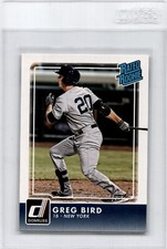 2016 Panini Donruss #41 Rated Rookies - Greg Bird