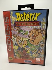 Asterix and the Great Rescue (Sega Genesis, 1994) Case, Manual, And Cart. Tested