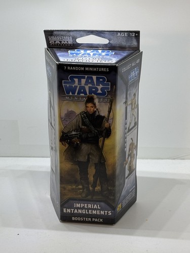 Star Wars Collectable Miniatures Game Imperial Entanglements Booster Pack - Picture 6 of 6