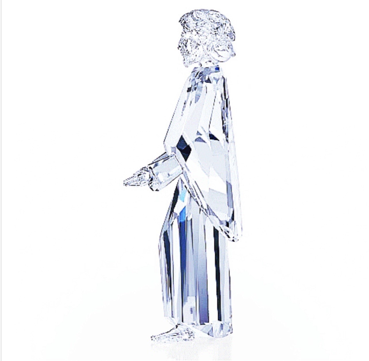 NIB Swarovski Nativity Scene Joseph Christmas Crystal Clear Figurine