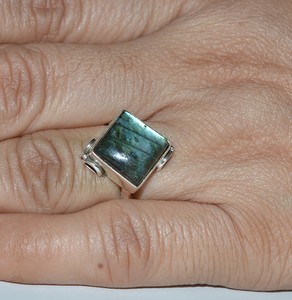 Labradorite-925-Solid-Sterling-Silver-Handmade-Ring-US-LBR-001