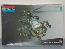 Monogram 1/48 Scale AH-64 Apache Helicopter