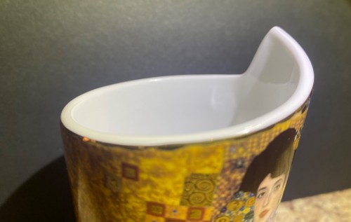 "Mini jarrón Goebel Artis Orbis Gustav Klimt Adele Bloch Bauer Golden Era 5"" RARO" - Imagen 7 de 14