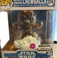 Funko Pop! Chewbacca Battle at Echo Base #374 Flocked Amazon Exclusive