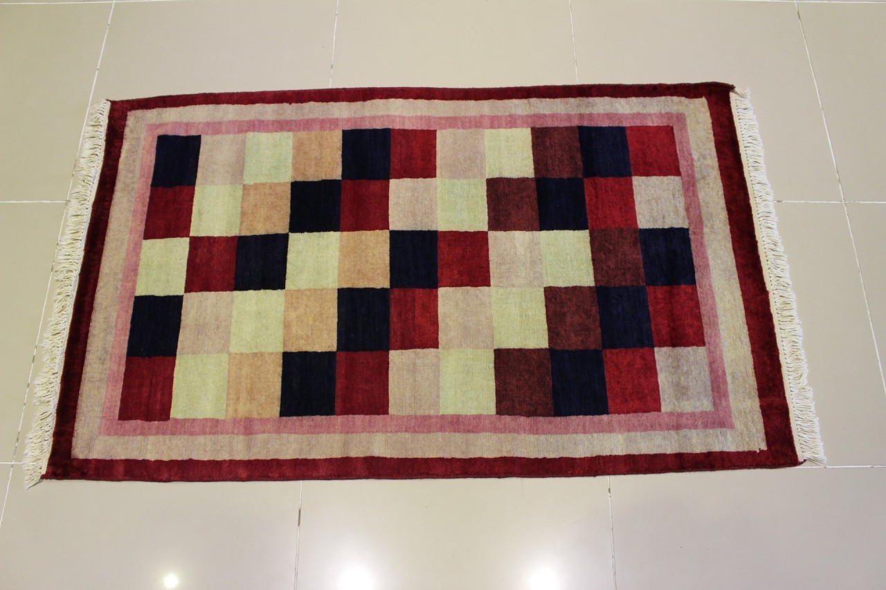 Rugstc 3x5 Gabbeh Red Area Rug,Genuine Hand-Knotted, Wool Pile Goedkoop HEET