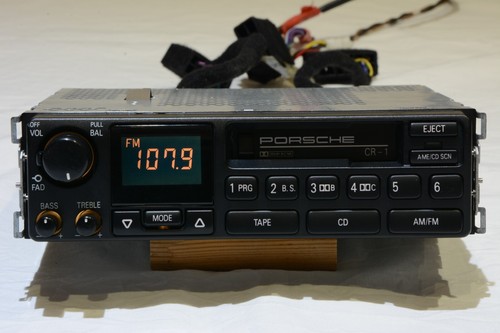 Porsche CR-1 CR1 classic vintage radio tape player Alpine made in Japan US model - Picture 13 of 20