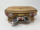 Longaberger Woven Memories 2000 Basket Double Handles w Liners & Lid