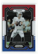 JIMMY GAROPPOLO #176 2023 PANINI PRIZM RAIDERS RED WHITE BLUE