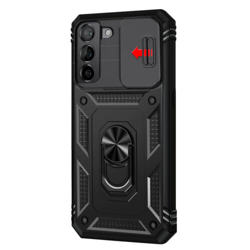 Custodia cavalletto anello per Samsung Galaxy S21 FE 5G accessorio cover telefono robusta - Foto 9 di 63