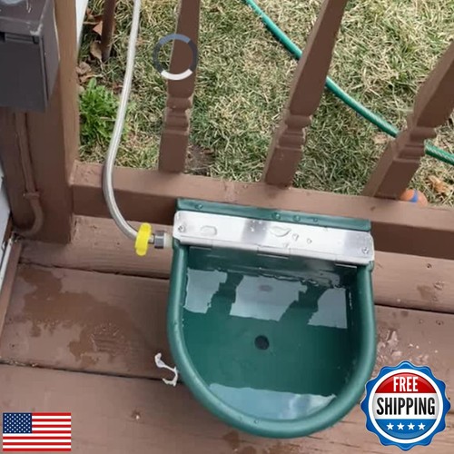 Automatic Water Bowl Plastic Livestock Waterer for Horse Cattle Goat Sheep Do - Picture 2 of 5