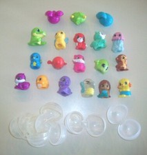 Squinkies  Bubbles  Lot CC with 16 Do Drops Hard Type With 3 Hats / Hair