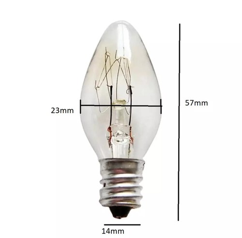 10x Himalayan Salt Lamp & Selenite E14 C7 15W 220V Dimmable Bulb 220v-240v - Picture 3 of 3