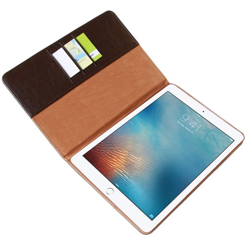 Premium Leder Cover für Apple iPad Mini 123 Tablet Schutzhülle Case Tasche braun - Picture 8 of 11