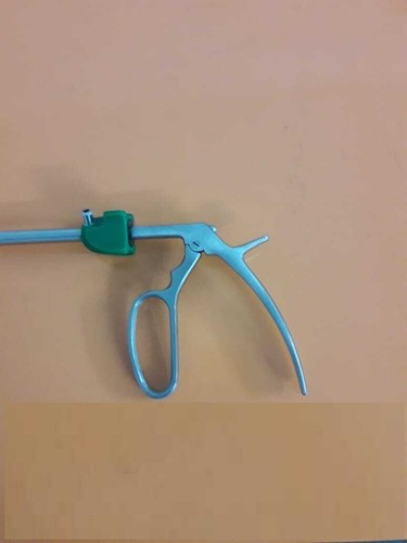 SS Laparoscopic Hemo Lock Hem-o-lok Clip Applicator Instruments 10mm x 450mm - Picture 7 of 12