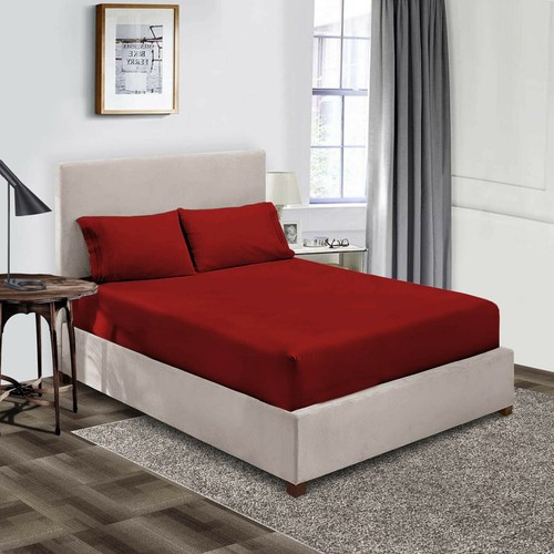 Collezione biancheria da letto US-King Size 1000 TC cotone egiziano tutti i colori tinta unita! Ottieni - Foto 132 di 199