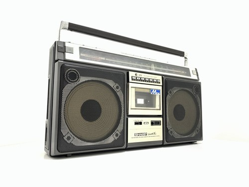 Sharp Gf 308SB Boombox Stereo Radio Kassette Vintage Work Perfect Good Look - Bild 4 von 18