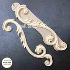 WoodUbend Heat Bendable Molding Set of Large Scrolls WUB1242 40 x 10 cm