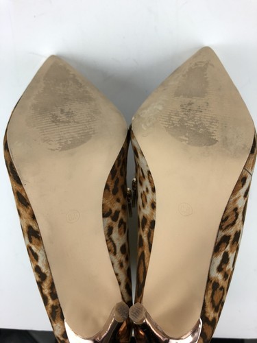 Cape Robbin Lorine Womens Size 8.5M Animal Print Heels Pumps - Picture 8 of 12