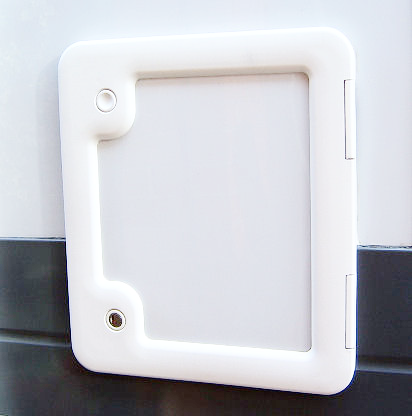 Campervan Bathroom Kit - Toilet, Shower Tray, Cabinet and Sink + External Door - Picture 7 of 14