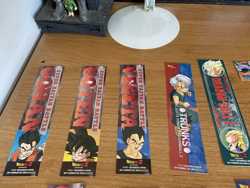 Dragon ball z 14 Stickers lot Made in Japan 1995 - Picture 8 of 12