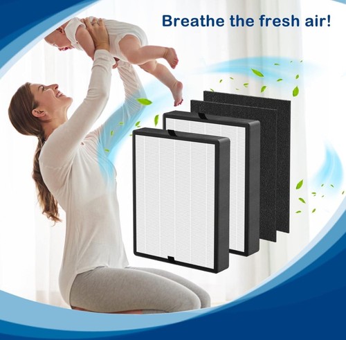 2 Pack 45i True HEPA Filter Replacement B4-Fresh BreatheSmart Flex W/ Carbon Pre - Bild 5 von 5