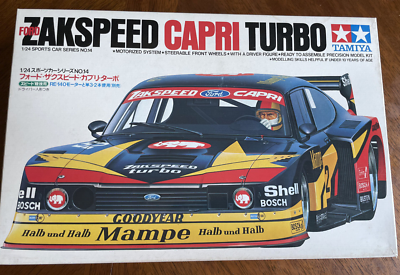 24014 1:24 TAMIYA MODEL KIT FORD CAPRI ZAKSPEED TURBO SEALED PARTS