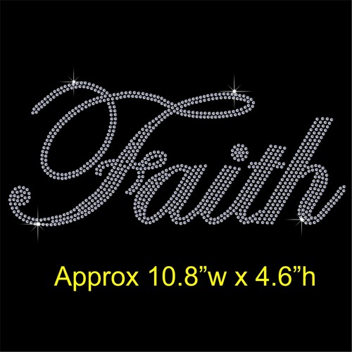 Hierro sobre motivo de transferencia de diamantes/estrás de diamantes de Faith Christmas - Imagen 9 de 13
