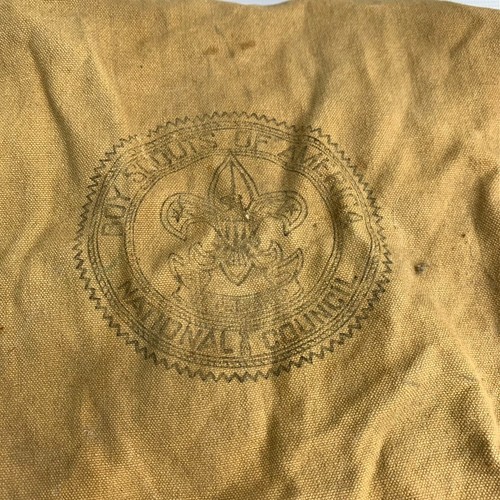 Boy Scouts of America National Council No.1225 Day Hike Bag Canvas Diamond Brand - Picture 2 of 4