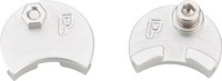 Paul Component Engineering Moon Unit Cable Carrier, Silver, Pair Paul Component Engineering Moon Unit Cable Carrier, Silver, Pair