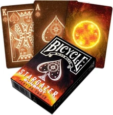 1 DECK Bicycle Stargazer Sunspot playing cards FREE USA SHIPPING! Sun Spot