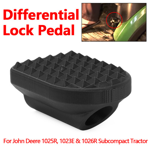 For John Deere 1025R 1023E 1026R and Gen2 2025R Tractor Differential Lock Pedal - Afbeelding 1 van 10