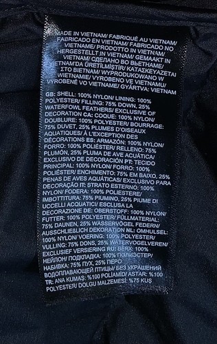 The North Face Womens Minoqua (Flare 2) Puffer Insulated 550-Down Jacket - Black - Picture 12 of 12