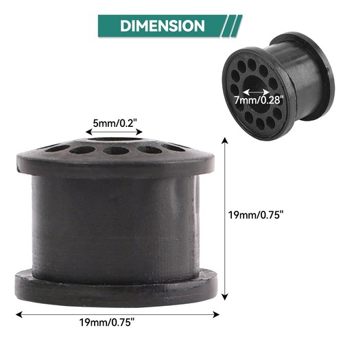 For Ford Focus Fiesta Gear Shift Lever Cable Linkage Rubber Bushing 4S6P-7412-AA - Picture 6 of 7