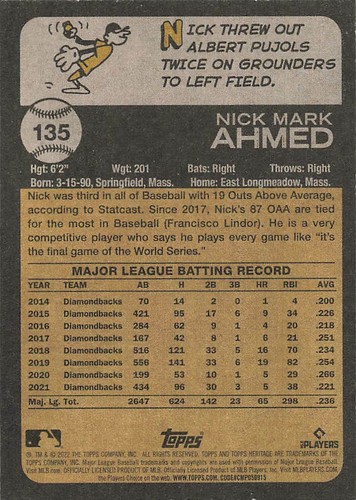 2022 Topps Heritage - Complete Your Set #1-250 - You Choose!  2 CARD MINIMUM! - Picture 272 of 502
