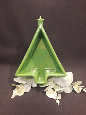 Chantal Star Top Christmas Tree Stoneware Ramekin Dish Green 93-XT-S12 
