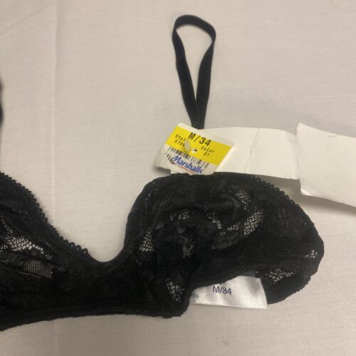 Barely There Training Bra M/34 Black Lace - Picture 3 of 9