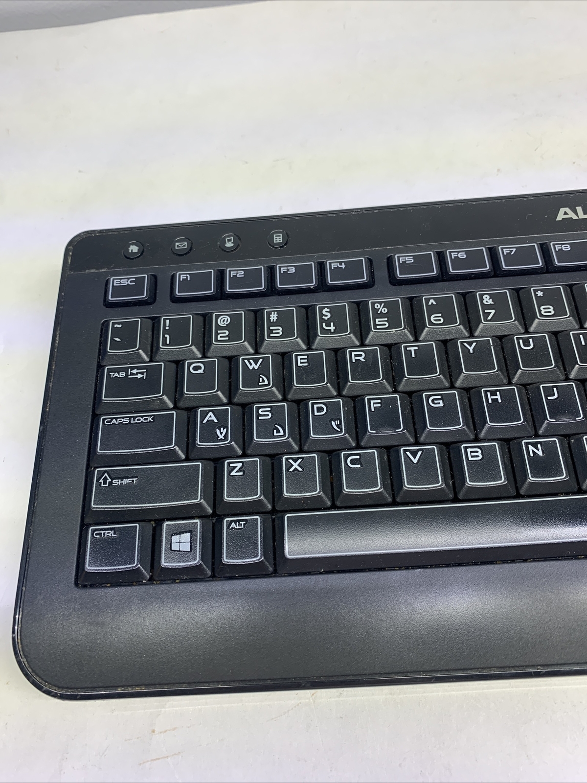 Alienware SK-8165 USB Wired Black Keyboard Corded w/ Number Pad Tested ...