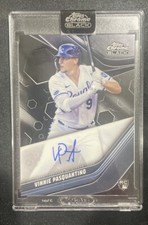 2023 Topps Chrome Black Vinnie Pasquantino RC Rookie Auto. Kansas City Royals.