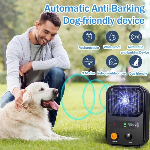 Ultraschall Hundevertreiber Anti Bell Gerät Hundeabwehr Abschreckung Trainer DHL - Bild 6 von 12