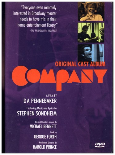 DA PENNEBAKER COMPANY ORIGINAL CAST STEPHEN SONDHEIM DOCUDRAMA STEREO USED DVD - Picture 6 of 24