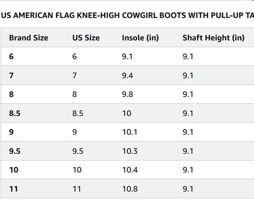 Stivali donna Rollda western cowgirl ecopelle nuovi moda cowboy taglia 11 - Foto 8 di 8