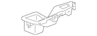 Genuine GM Arbiter Rear Driver Side Door Accessory Switch Mount Plate 84598905