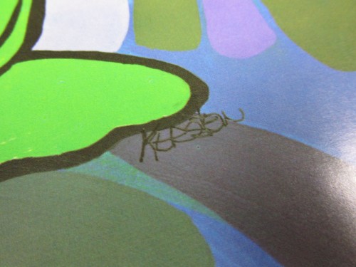 Vintage LOVE FROGS Peace Hippie Poster by Kersten Bros Inc 33X22 1970 - Bild 8 von 8