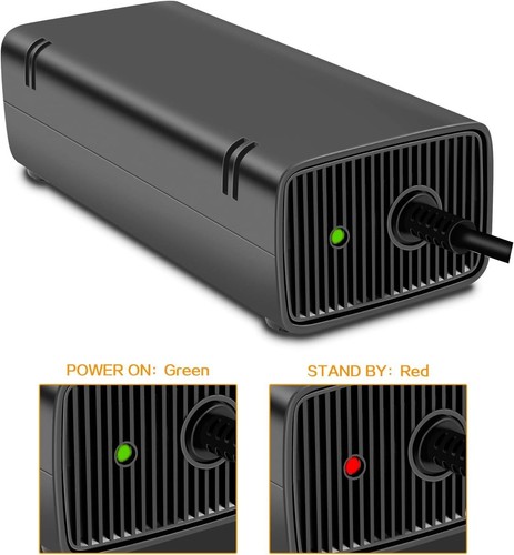 High-Quality Xbox 360 Slim Charger with Wall Mount Design & Low Noise Operation - Picture 5 of 10