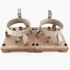 2 X TUBE SOCKET FOR V1505 EDISWAN / 4212E STC / 212E WE TUBES. 10H/13169 CJ  ENA