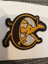 CU  Campbell University fighting camels Vintage   Embroidered Iron On Patch 3”X2