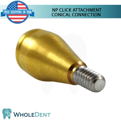 NP Conical Click Aufsatz Abutment starke Silikonkappe Zahnimplantat - Bild 3 von 3