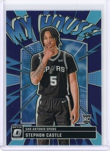 2024-25 Panini Donruss Optic Stephon Castle My House Purple Prizm #16 Spurs