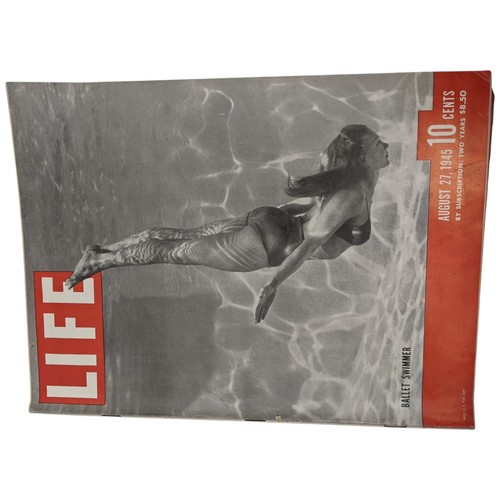 Life Magazine August 27 1945 WWII The War Ends Times Square Kiss Ballet Swimmer - Picture 9 of 18